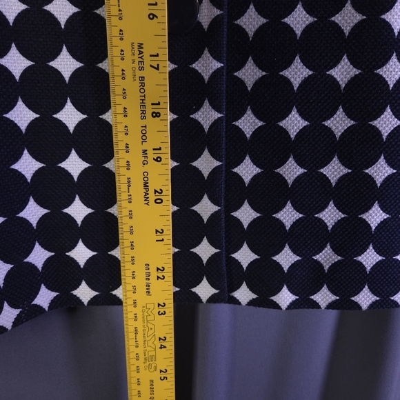 Talbots Circles Jacket Womens Size 8P Business Casual Office 100% Cotton - Picture 6 of 10